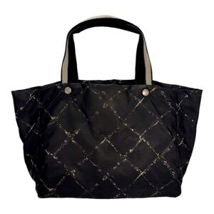 Chanel Black Travel Line Tote with COA